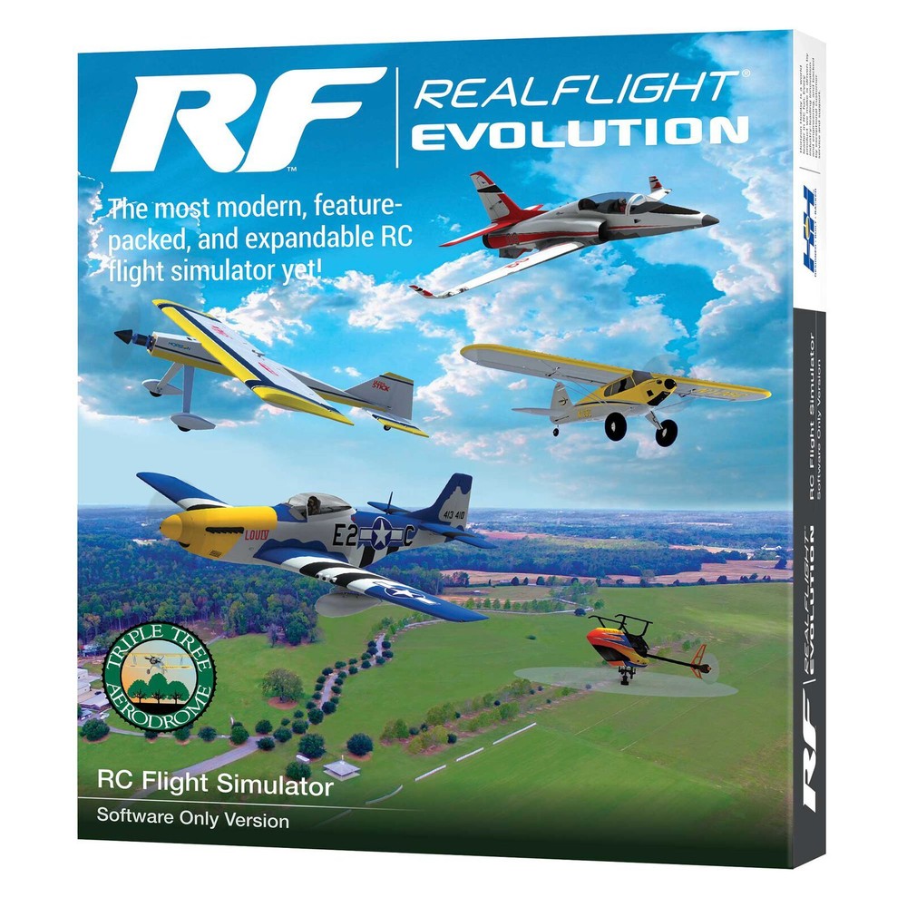 NEW RealFlight Evolution RC Flight Simulator Software Only