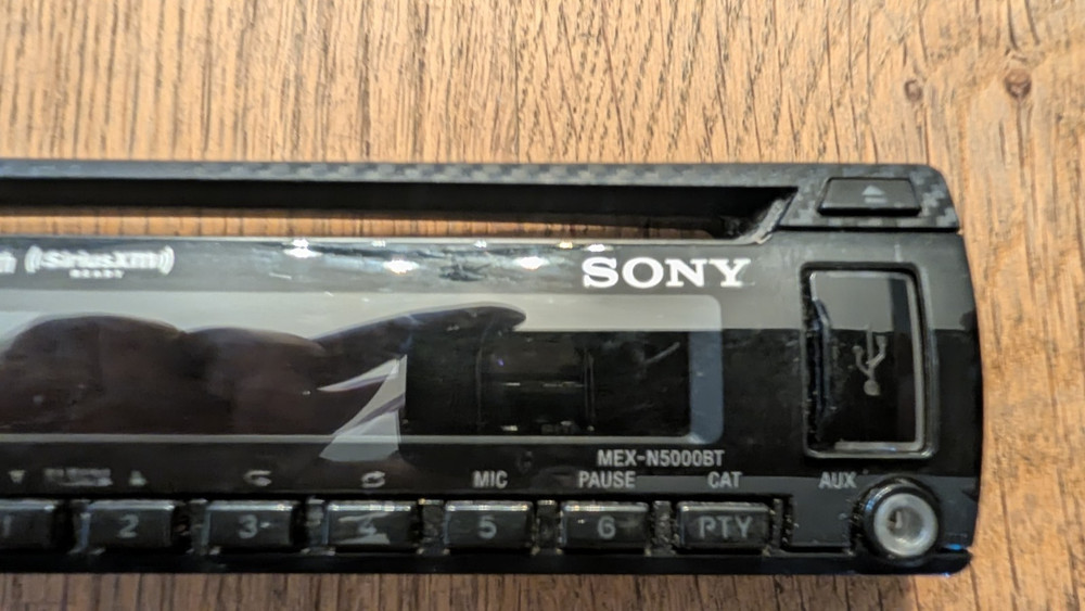 SONY MEX-N5000BT FACEPLATE ONLY