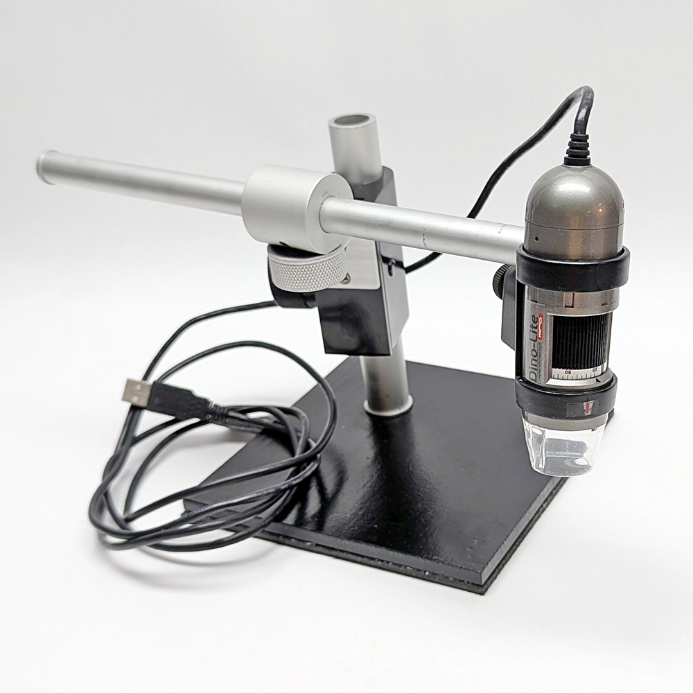 Dino-Lite Pro AM-413TA Digital USB Microscope w/ AM413TA Stand - Tested