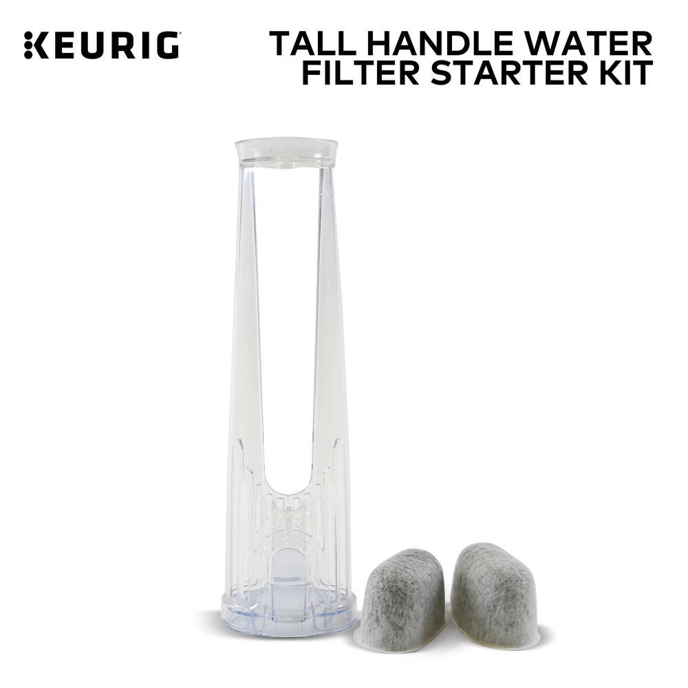 High-powered coffee maker filter and 2 water filter cartridges