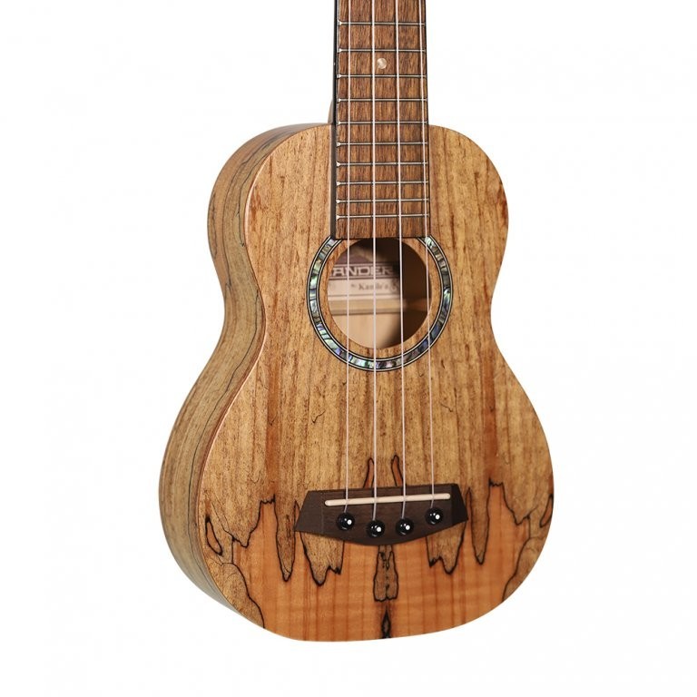 Islander MAS-4 Spalted Maple Soprano Ukulele