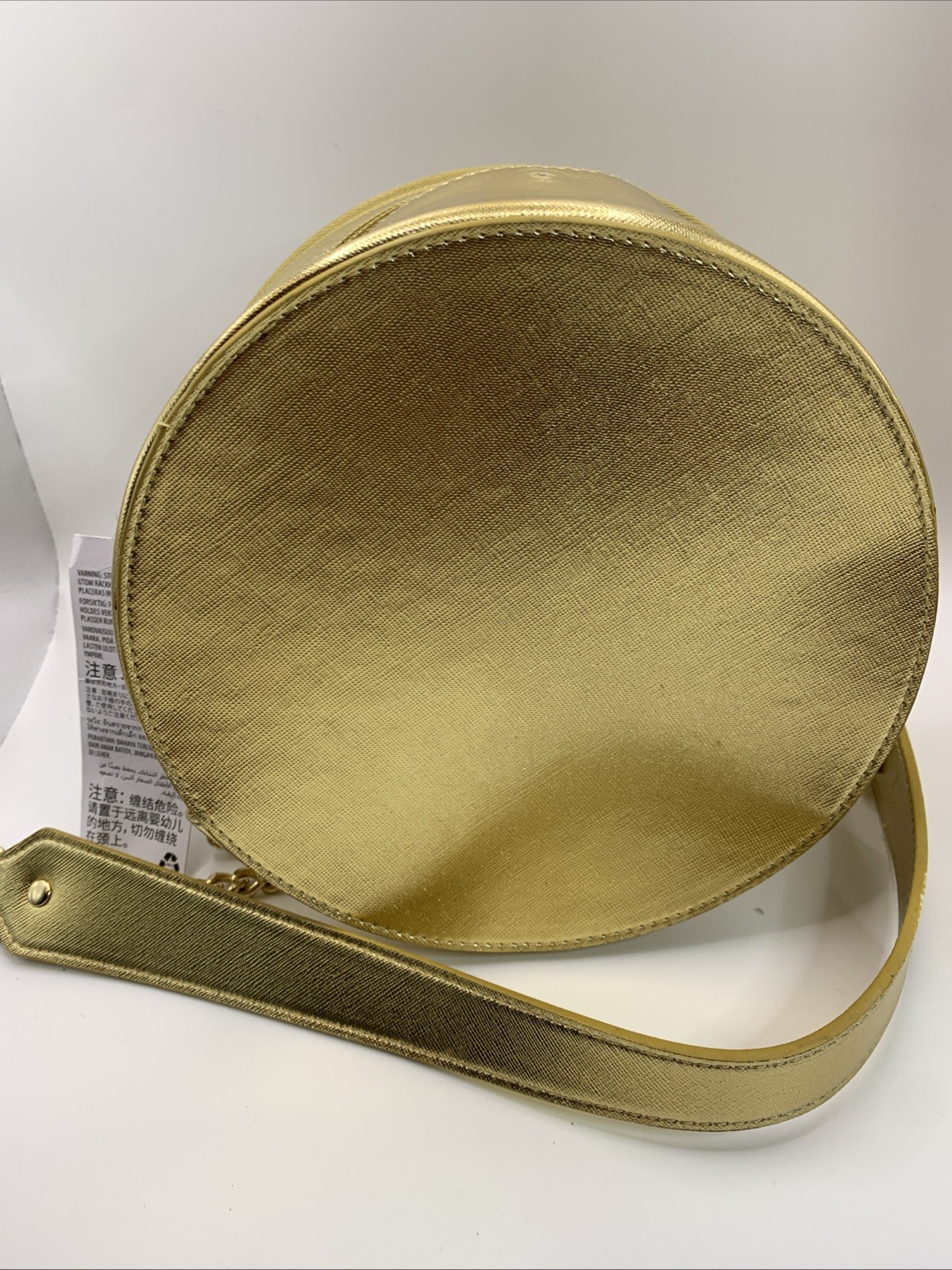 Walt Disney World Railroad Gold Crossbody Bag Disney Parks Exclusive NWT