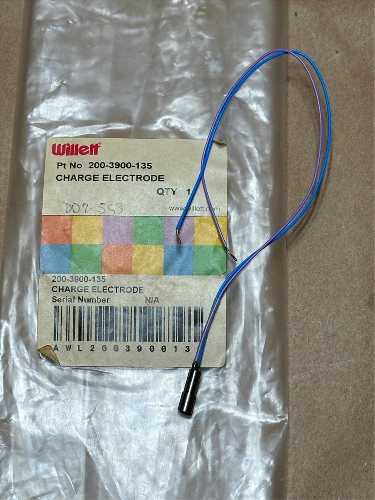 Genuine Willett Videojet Printer Small Parts Sensor Cable Valve Backlight Invert