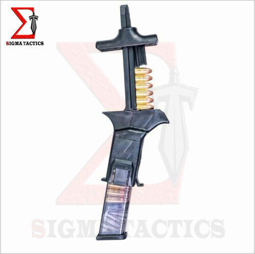 Universal Speed Loader Magazine Loader for 9mm 40 S&W Magazines Polymer Black