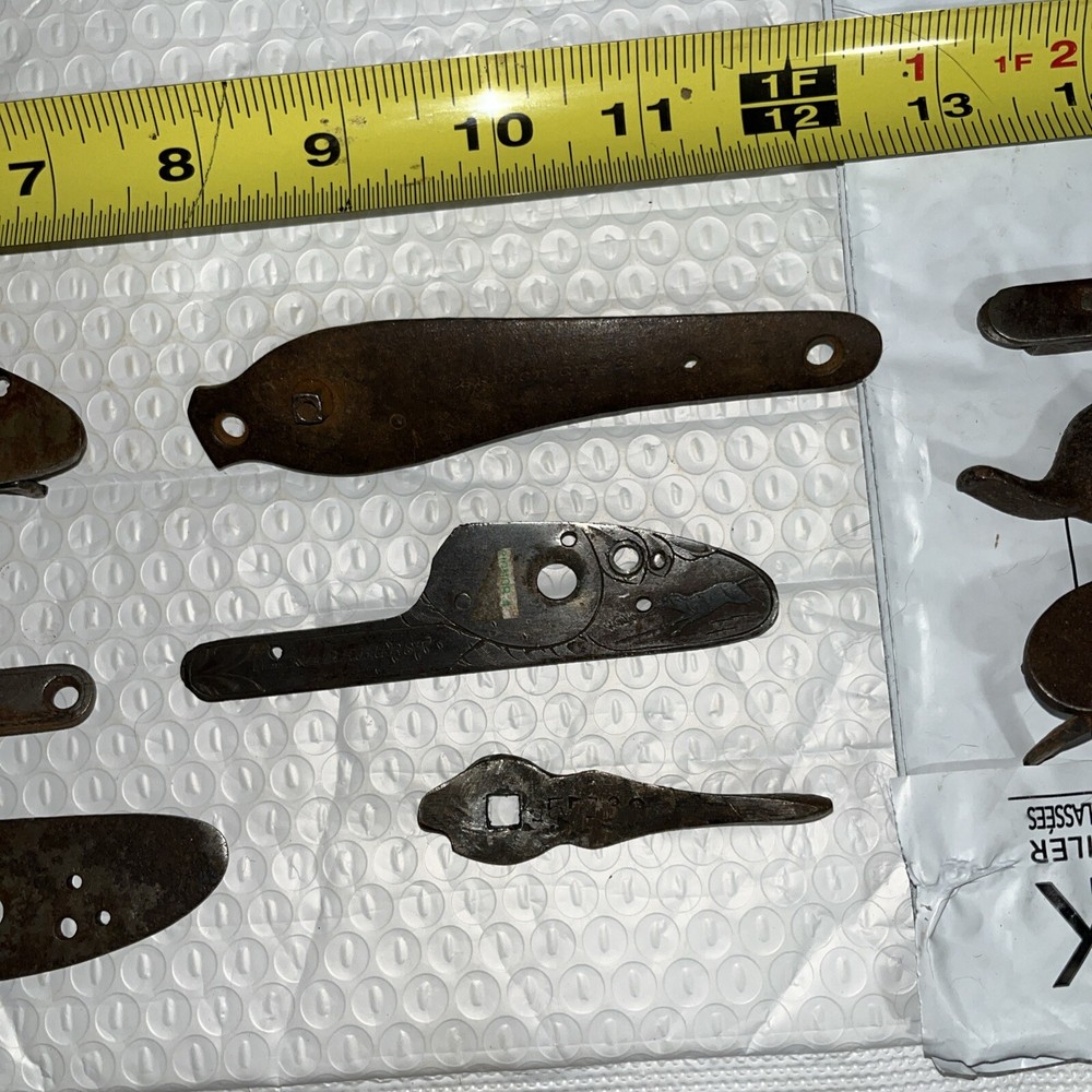 Old Shotgun Sidelocks And Plates See Pics Double Barrel Muzzleloader ??