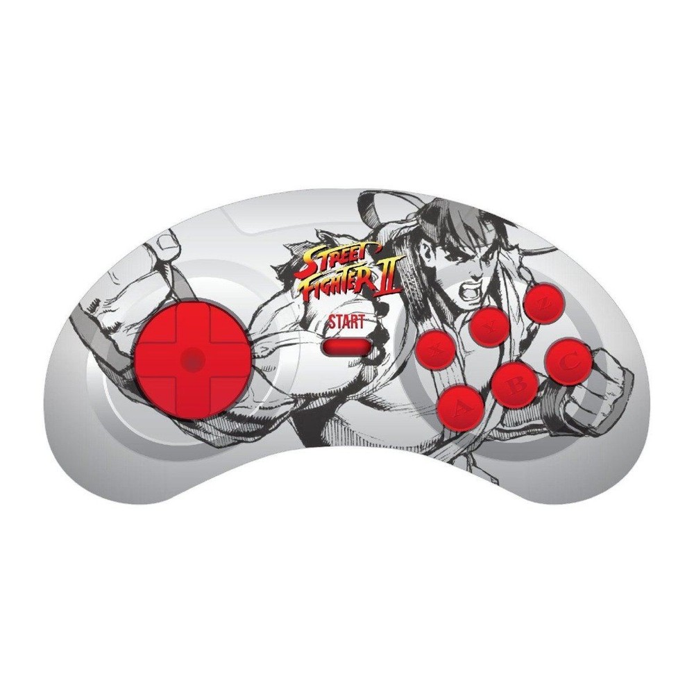 Retro-Bit USB Dual Link Controller - Street Fighter II for Genesis, PC and Mac