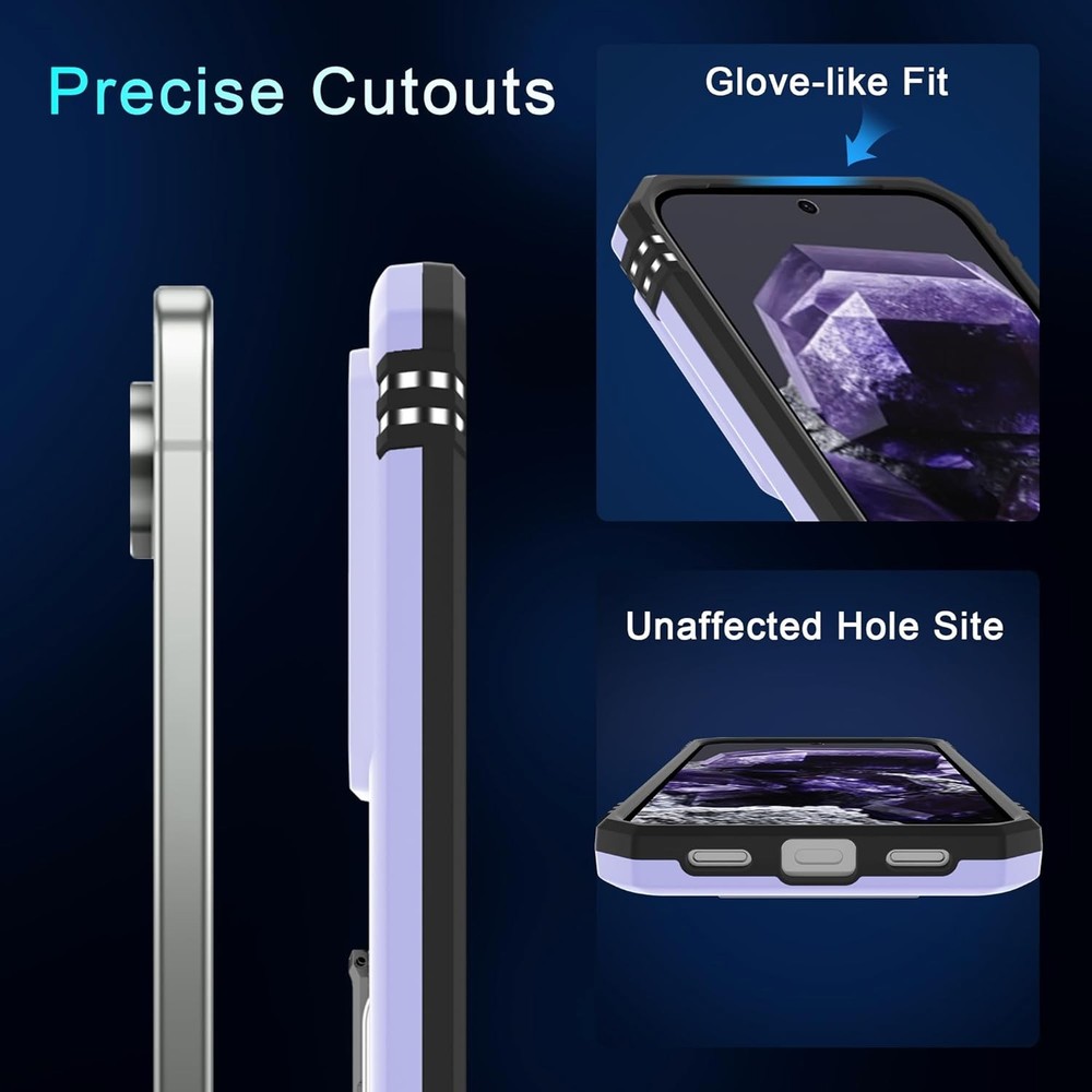 Case for Google Pixel 10 Pro XL with Slide Camera Cover and Screen Protector