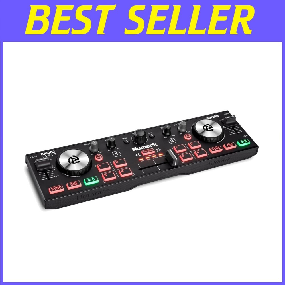 Touch-Sensitive DJ Controller for Mac & Windows