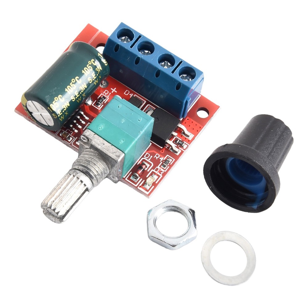 Advanced Speed Control Switch for DC Motor Compact Design Adjustable Output