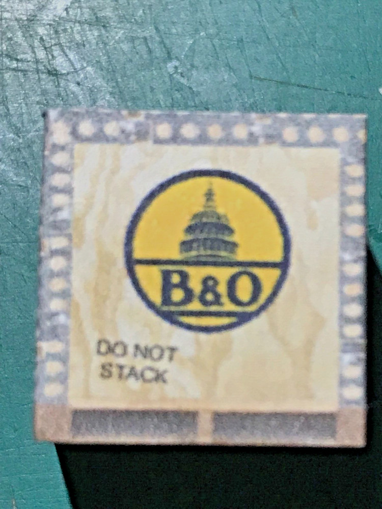 1/64 Scale Shipping Crates B&O