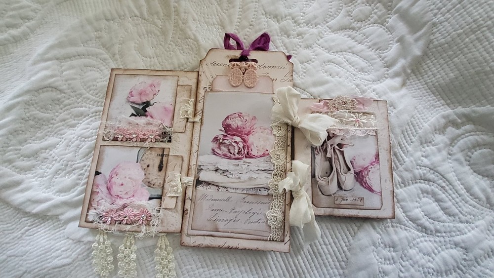 Shabby Chic Flip Picture Journal