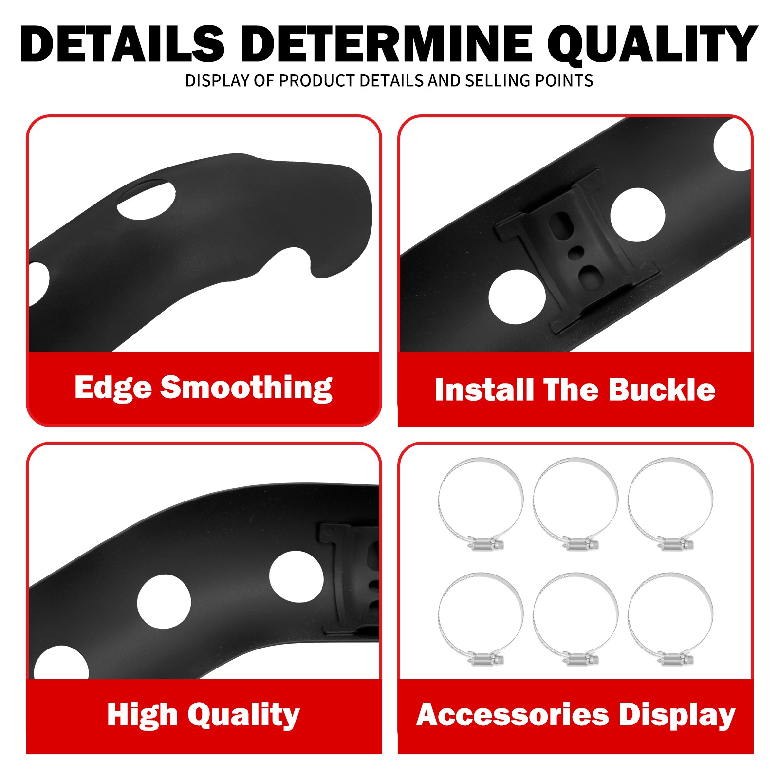 Exhaust Header Cover Pipe Heat Shields Black For Harley Sportster XL883 2004-up