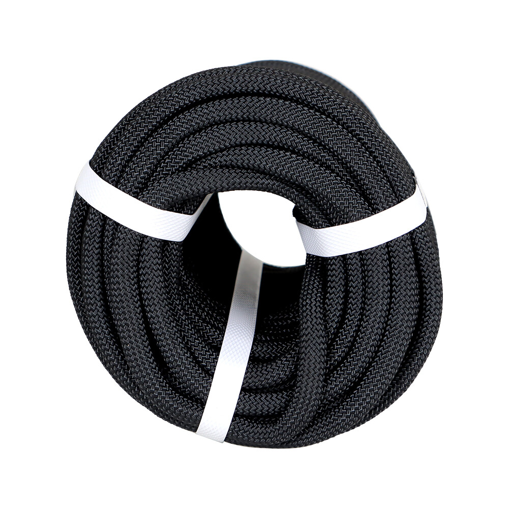 Braided Polyester Rope (3/8" X 100') Strong Pulling Rope for Climbing Sailing