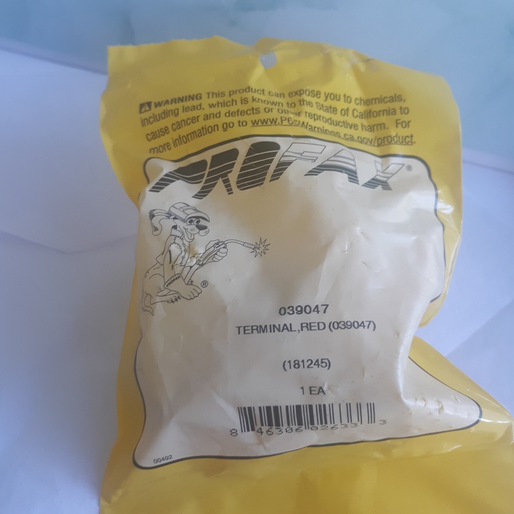 Profax 039047 Terminal Red