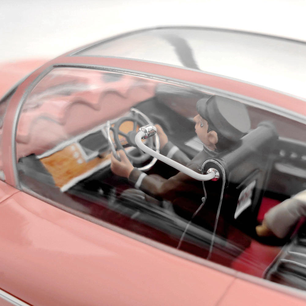 1/18 AMIE Rolls Royce Lady Penelope's Thunderbirds FAB 1 Resin Models Car Gifts