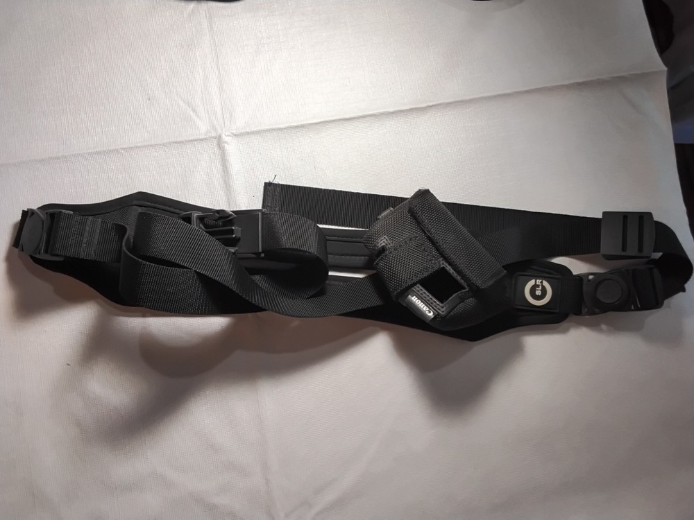 Black SLR Camera Neck/ Shoulder strap/ bag strap.