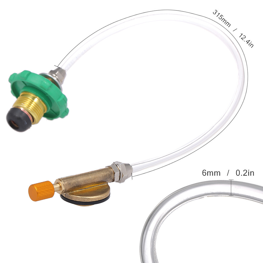 Camping Hiking Propane Refill Flat Cylinder B4R0