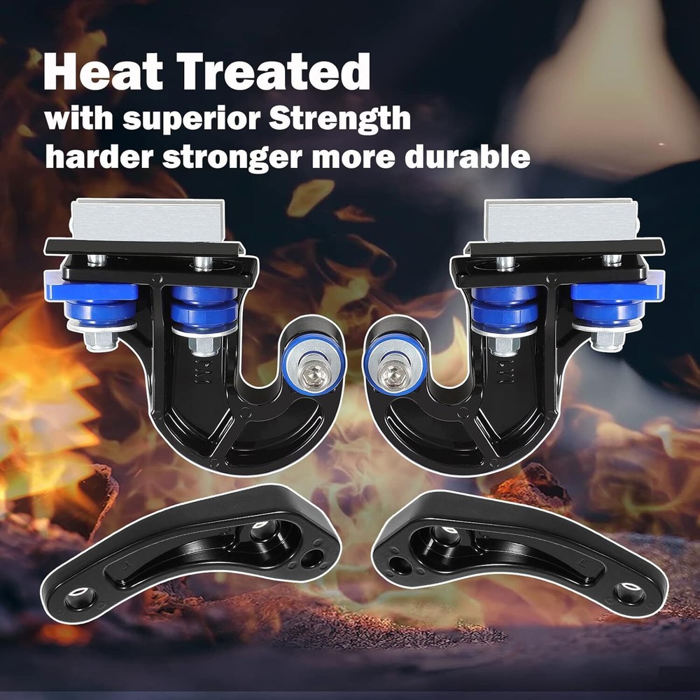 For Peterbilt Lower Hood Pivot Kit & Hood Hinge Pivot Bolt Bushing Bracket Kit