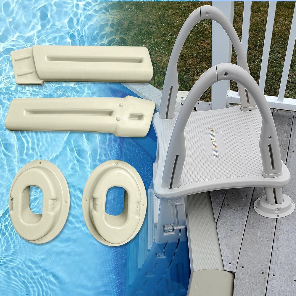 Replacement 7200 Conversion Kit Fits Plastics Roll Guard AFrame Ladder Gray