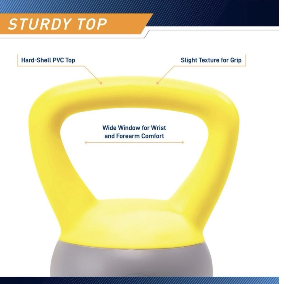 Proiron 8lb Soft Kettlebell