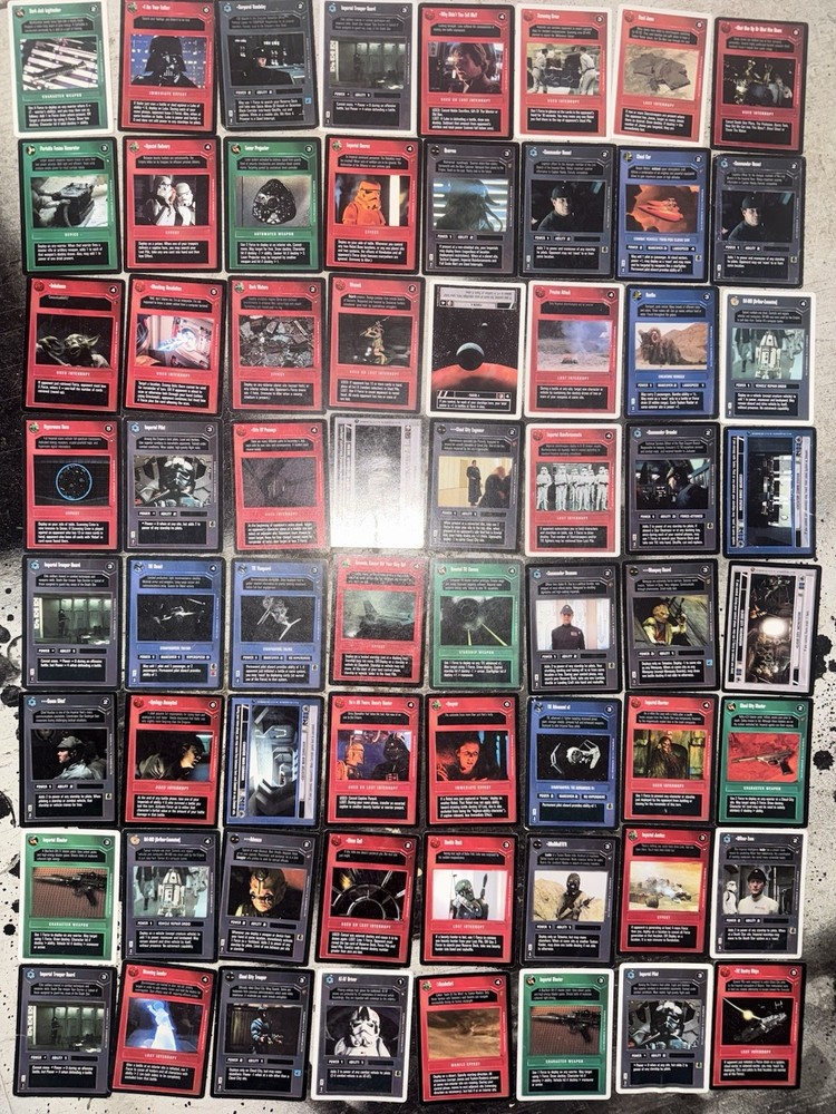 Star Wars CCG Dark Side Cards
