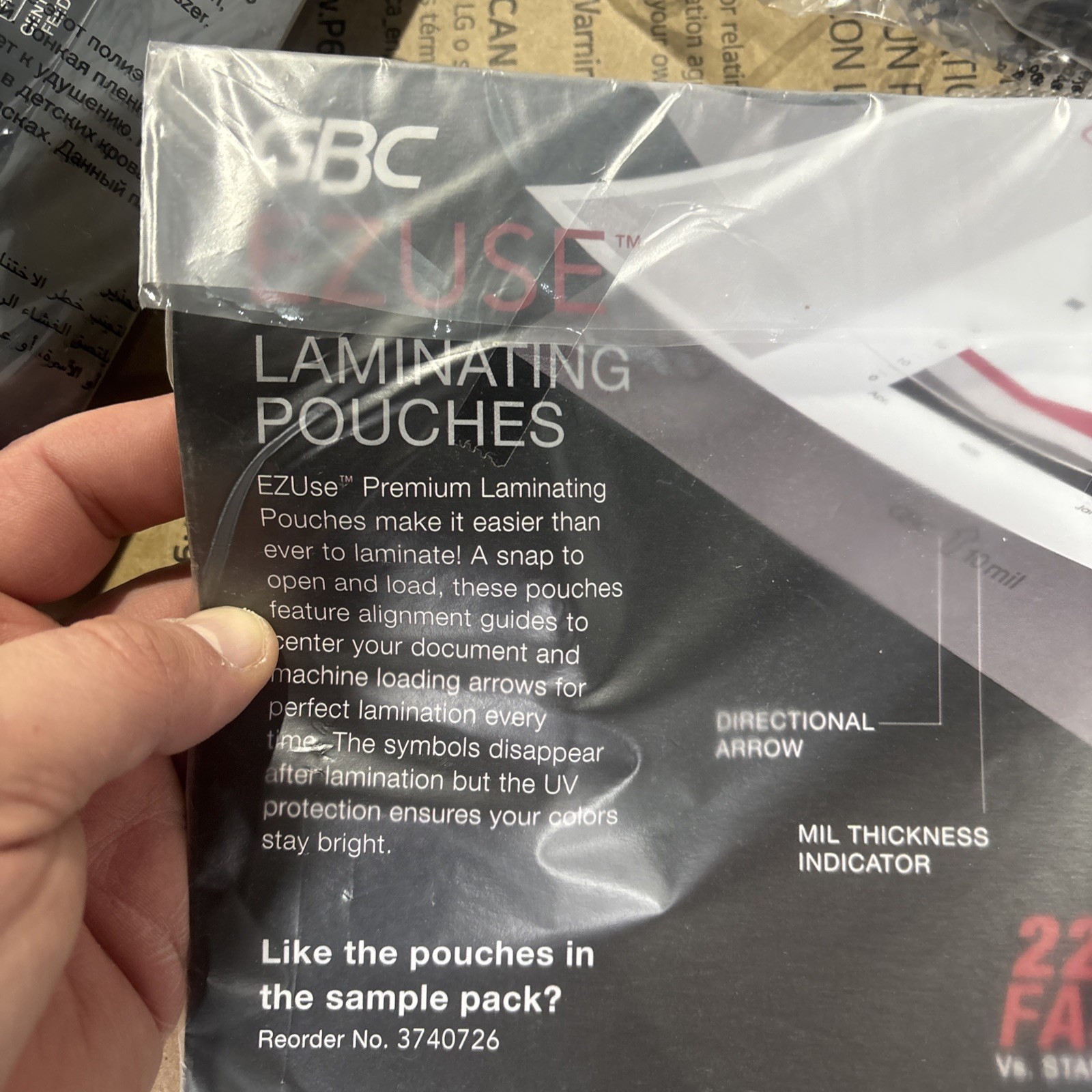 GBC 1703098 Fusion Plus 7000L 120V 12 in. Doc Width Thermal Pouch Laminator, NEW