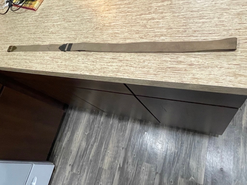 Scarce Original WW1 US Military Kerr NoBuckl P-17 Rifle Sling Brass Eddystone