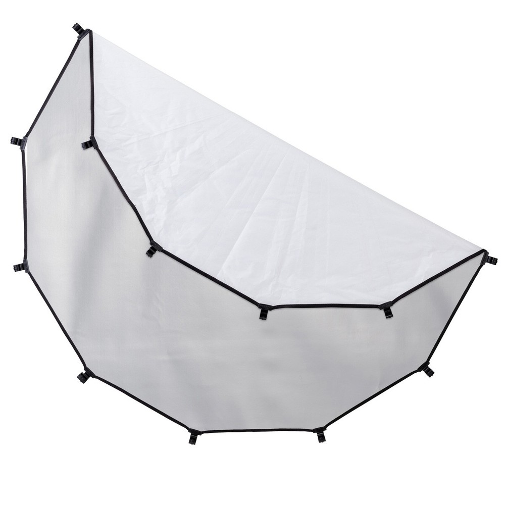 Manfrotto HaloCompact Plus Reflector Cover, 38", Silver/White