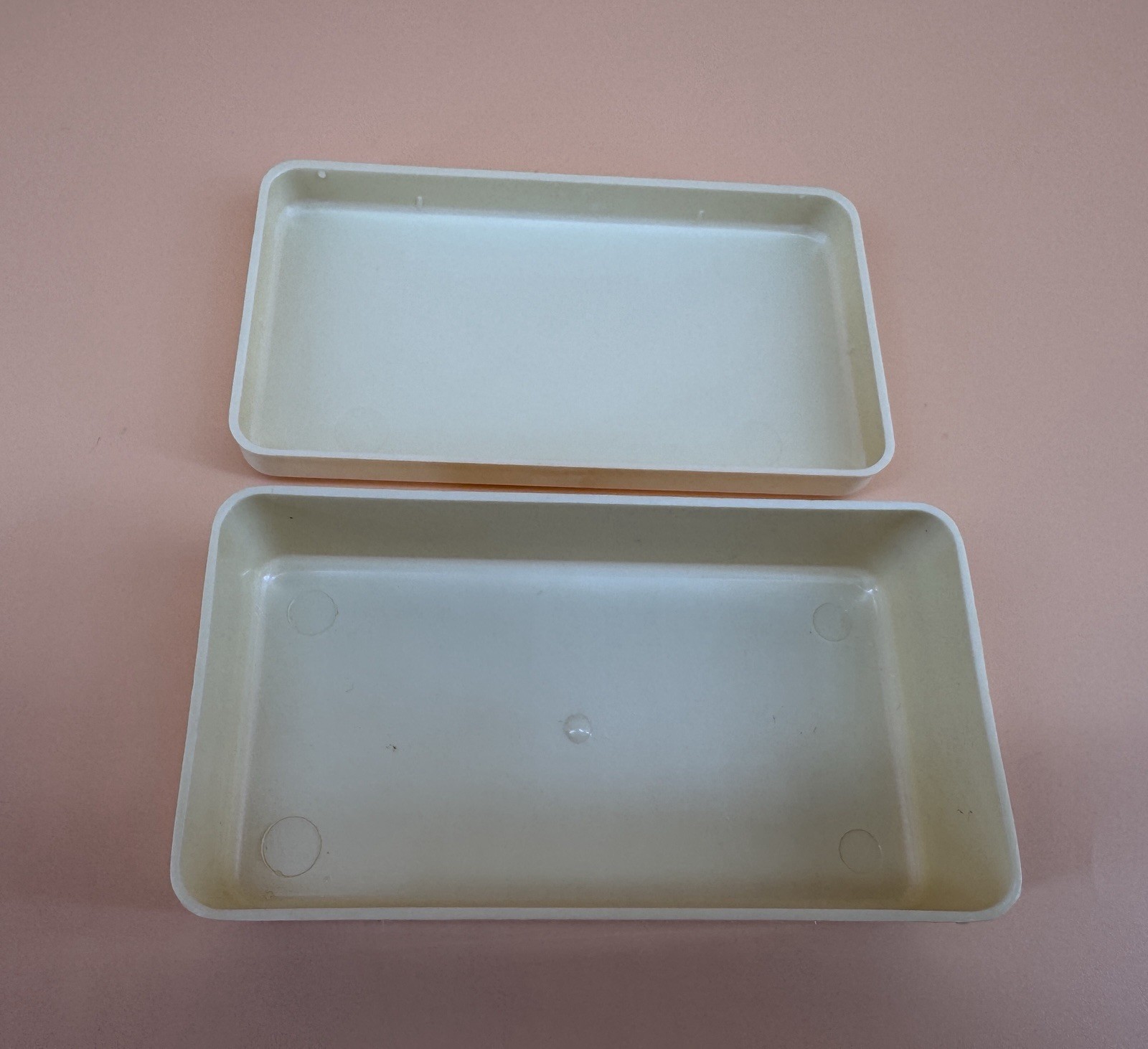 Vintage Ivory Plastic Singer Storage EMPTY BOX