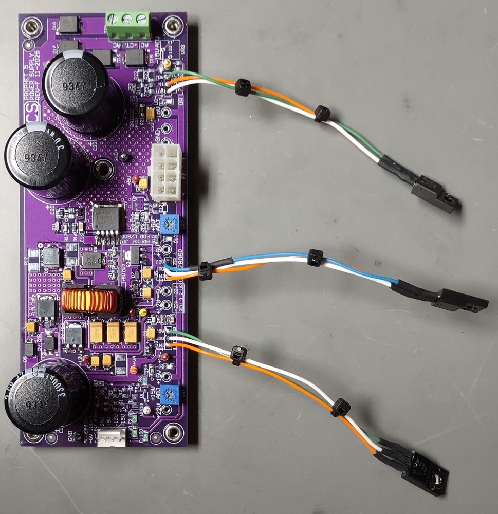 Sequential Prophet 5 Synthesizer Replacement Power Supply for Rev 3.0-3.3