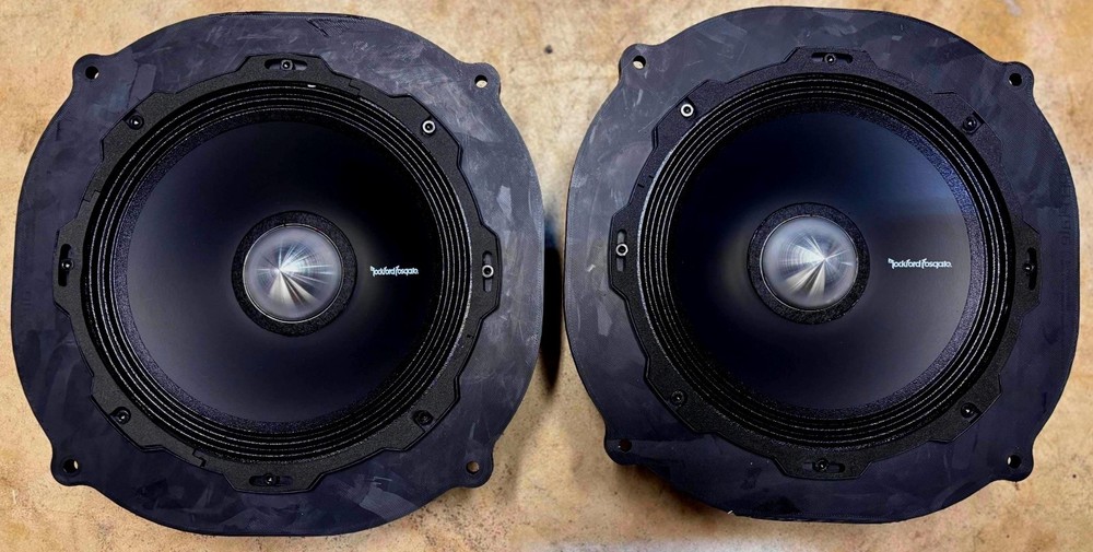 2005-2013 C6 Corvette 8 inch Speaker Adapters