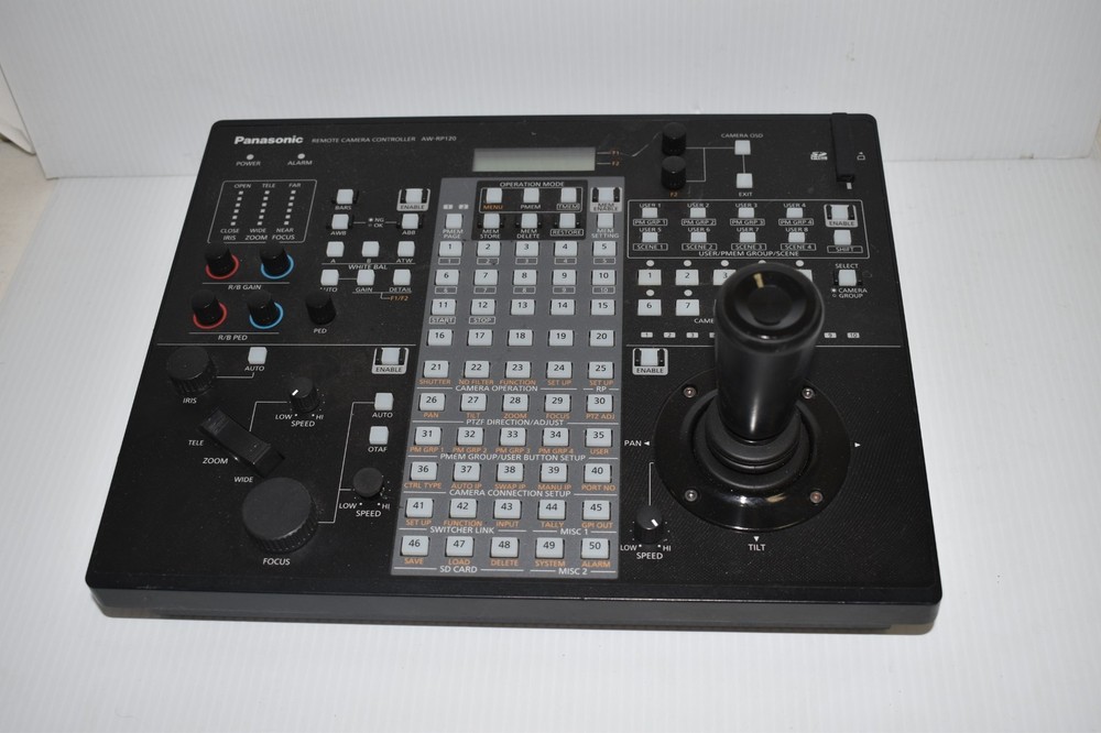 PANASONIC AW-RP120 REMOTE CAMERA CONTROLLER (AQX96)