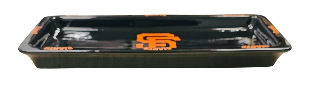 Ceramic Game Party Rectangular Dish Serving Platter Tray (San Francisco Giants)