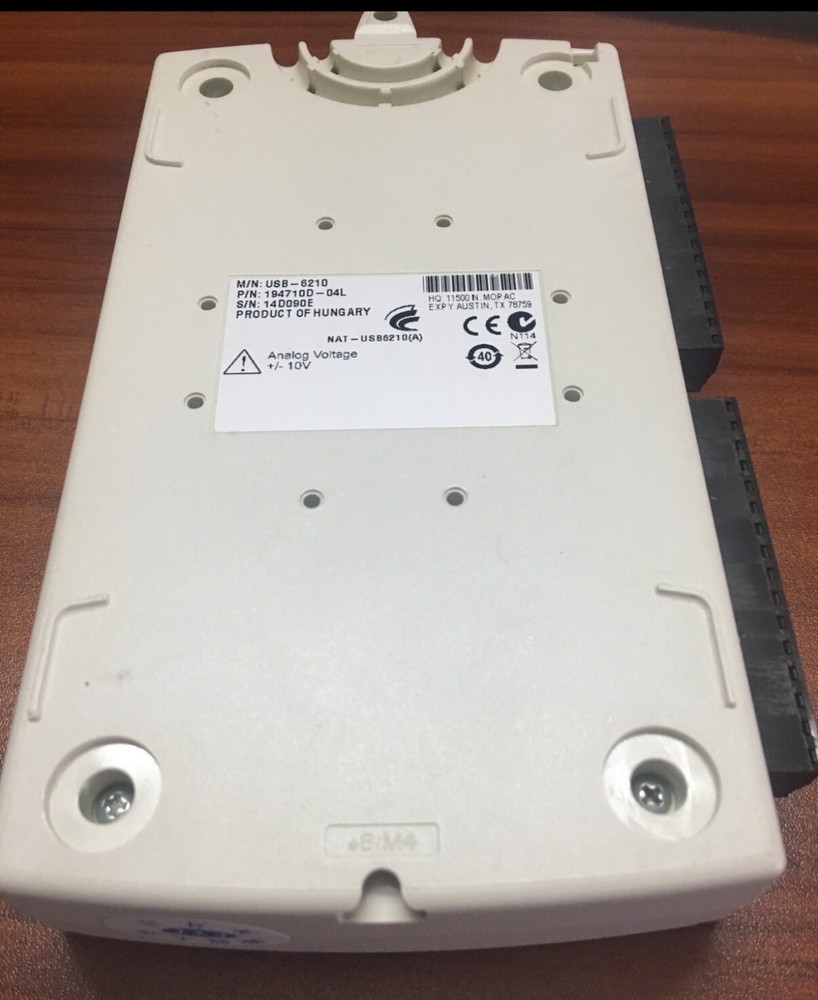 Used National Instruments NI USB-6210 Data Acquisition Device, Multifunction DAQ