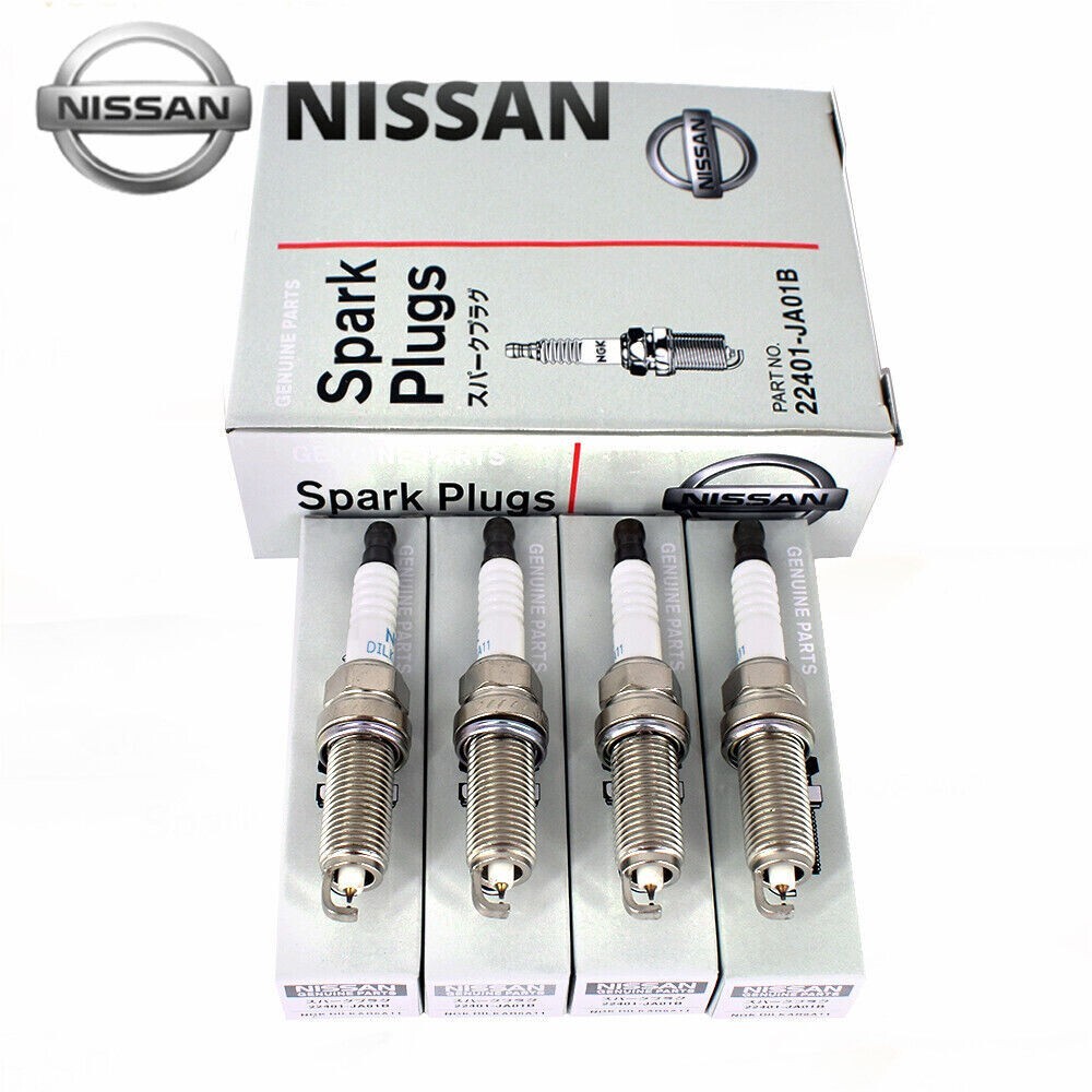 4Pcs NGK Spark Plugs 22401-JA01B For 07-17 Nissan NV200 Altima Rogue Sentra Cube