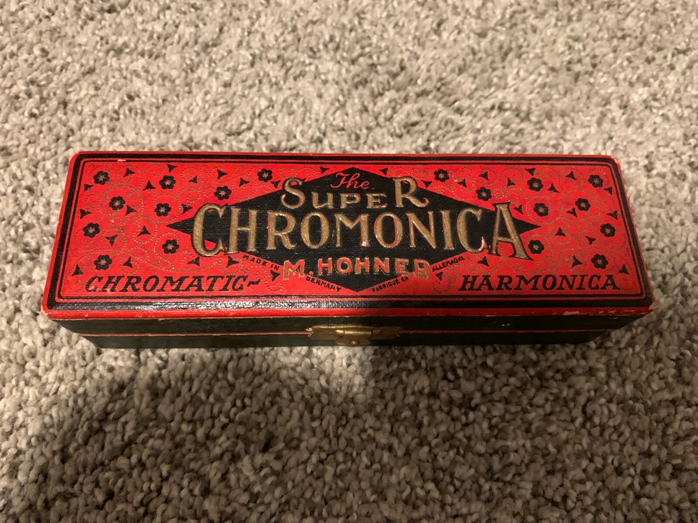 Vintage Super R Chromonica M. Hohner Harmonica