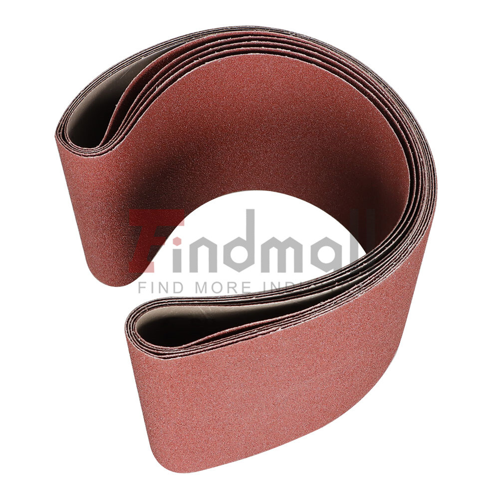 5PCS Sanding Belts 6x48 in 80 Grit Belt Sander Sandpaper aluminum oxide