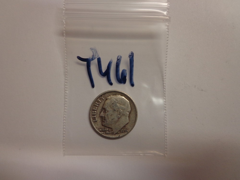 1956 D Roosevelt Dime 90% Silver