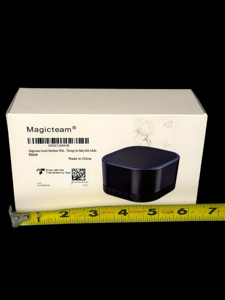 Magicteam Sound Machine White Noise Machine with 20 Non Looping Natural Sooth...