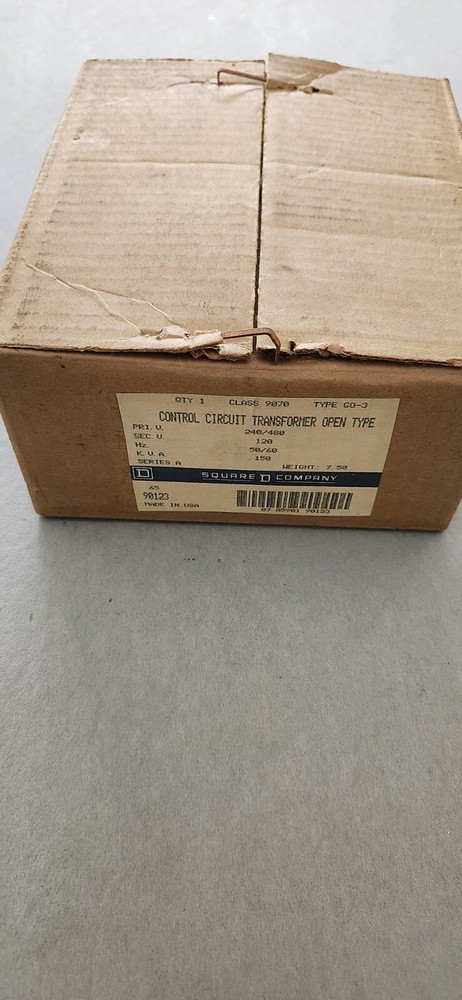 SQD 9070 GO-3 .150 CONTROL CIRCUIT TRANSFORMER