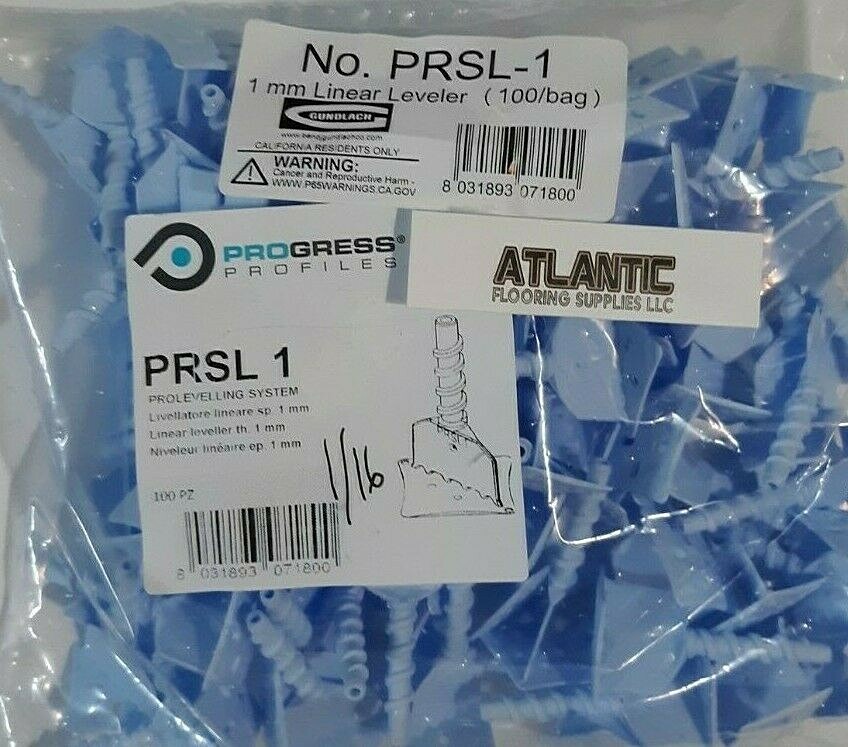 PROLEVELING SYSTEM - PRSL- 1 " I "-Shaped Linear Leveler 1/16" (100 pieces)