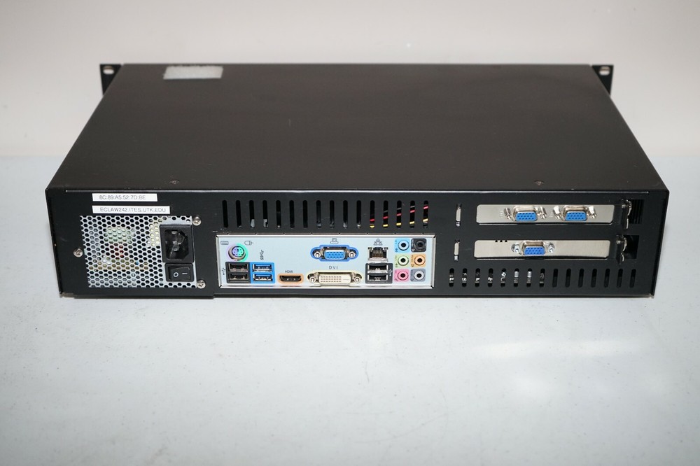 ^ 323 Link EDUcast Media Encoder Intel i7 500GB HD #A92