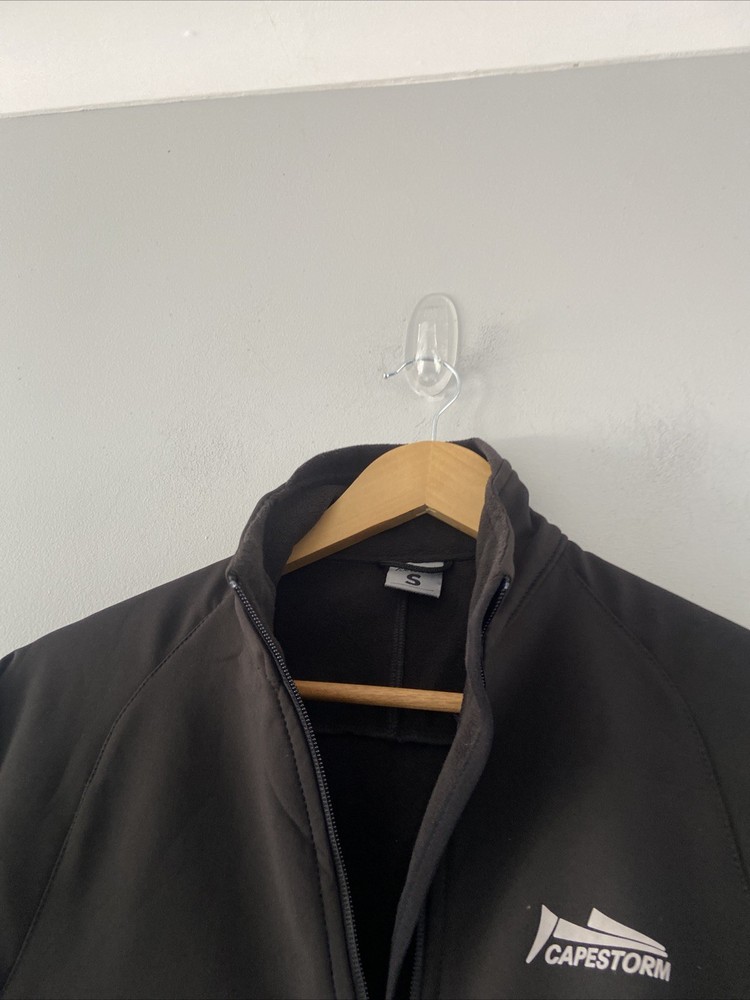Capestorm Softshell Jacket Men’s Aardvark Coat Small Black Entropy