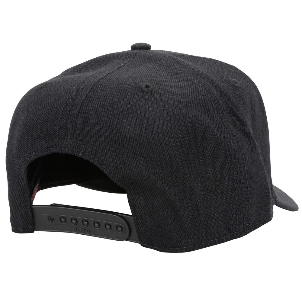 Lowbrow Customs Blackout Embroidered Snapback Hat