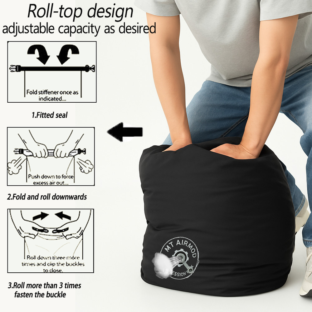 MT Waterproof Compression Sack – Fits USGI Sleep System, 82cm Dry Sack, Camping