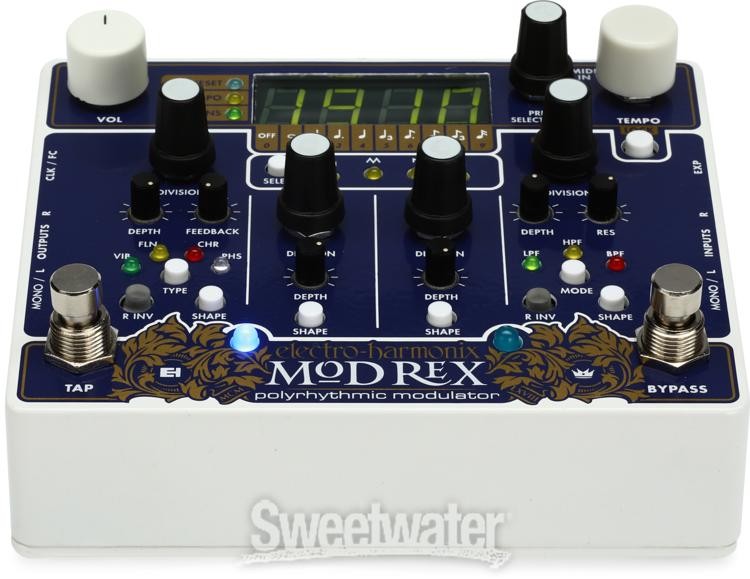 Electro-Harmonix Mod Rex Polyrhythmic Modulator Pedal