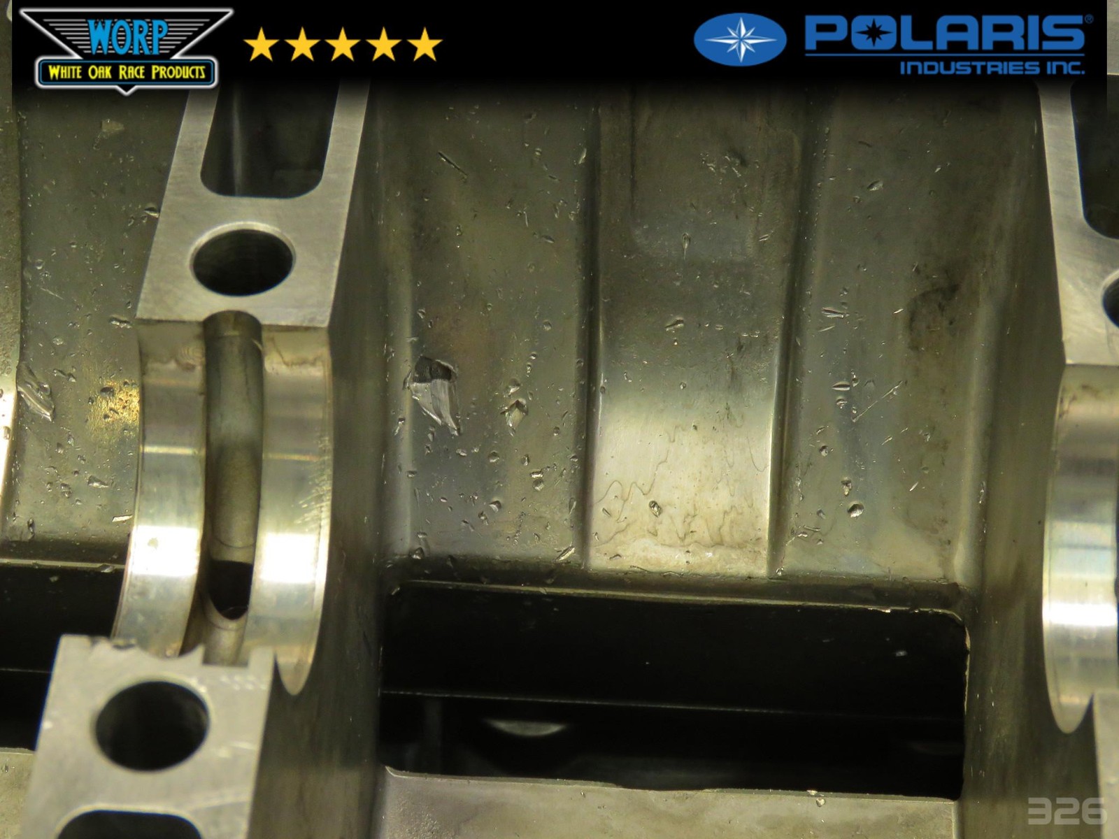 2011 POLARIS RZR XP 900 MATCHED CRANKCASE CRANK CASE SET BOTTOM END