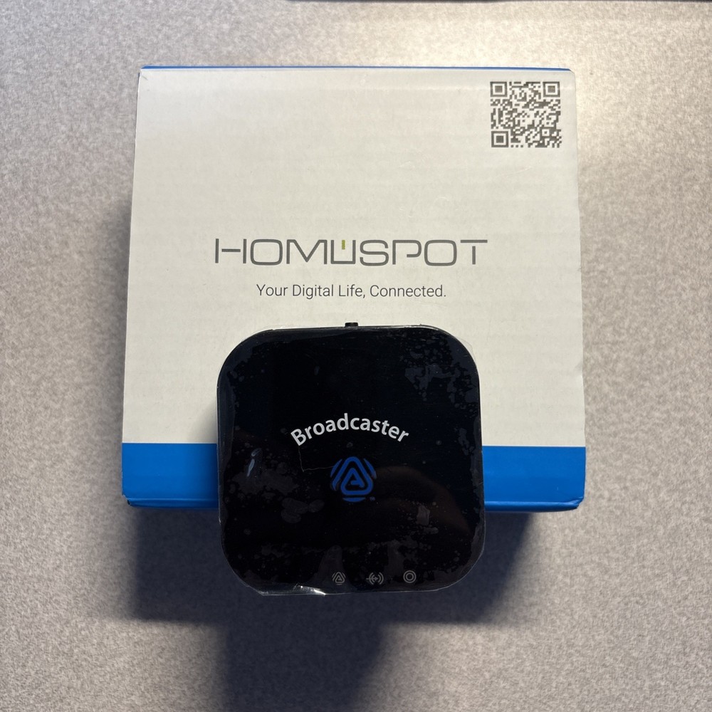 HomeSpot Bluetooth Transmitter AV Broadcaster BA210 v2 W/cables