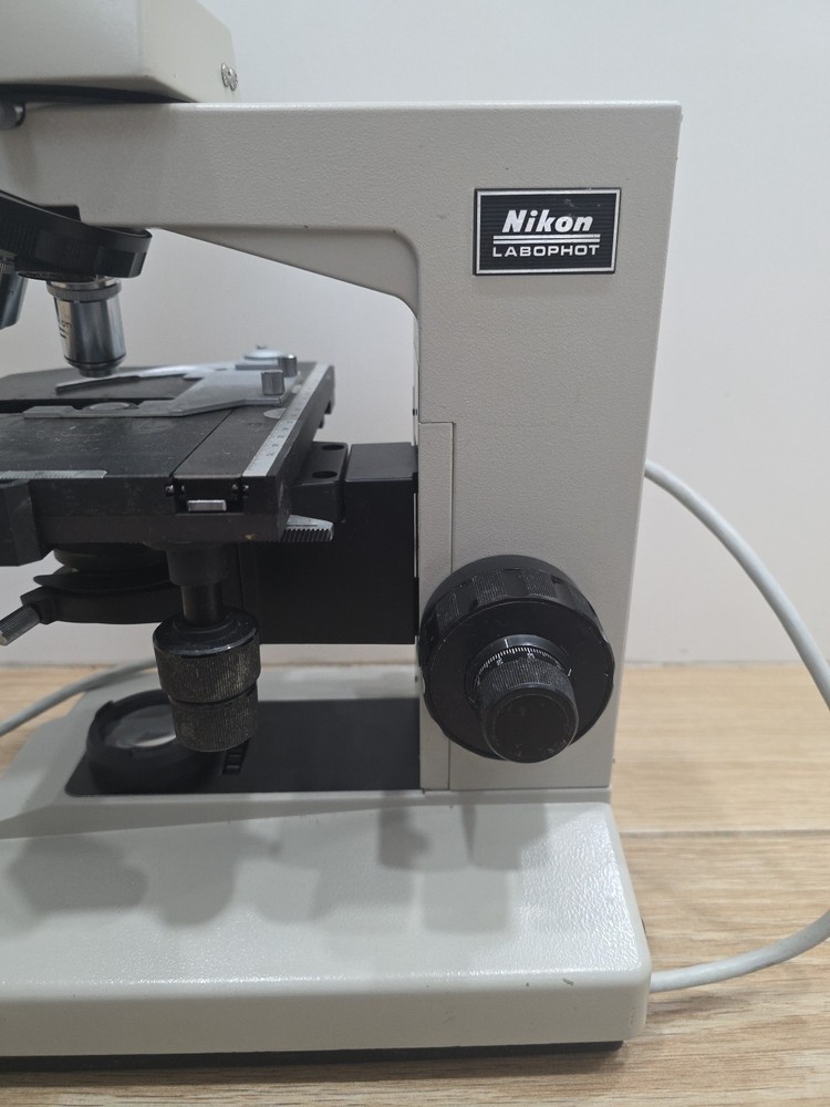 Nikon Labophot Microscope w/ 3 Objectives