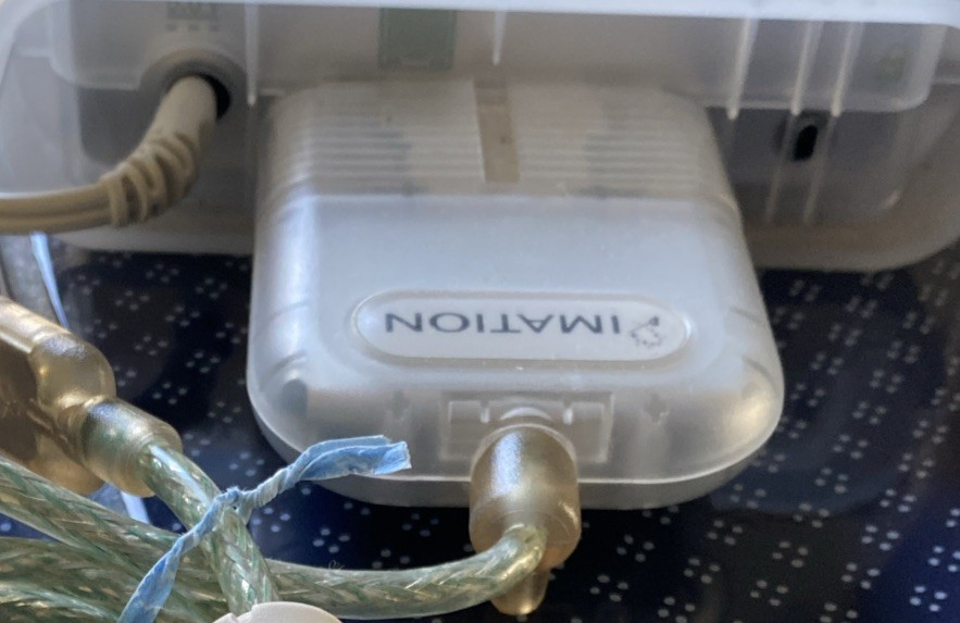 Imation SD-USB-M2 Portable SuperDisk External USB Floppy Disk Drive For Macs